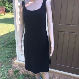 Tahari Black Professional Sleeveless Dress